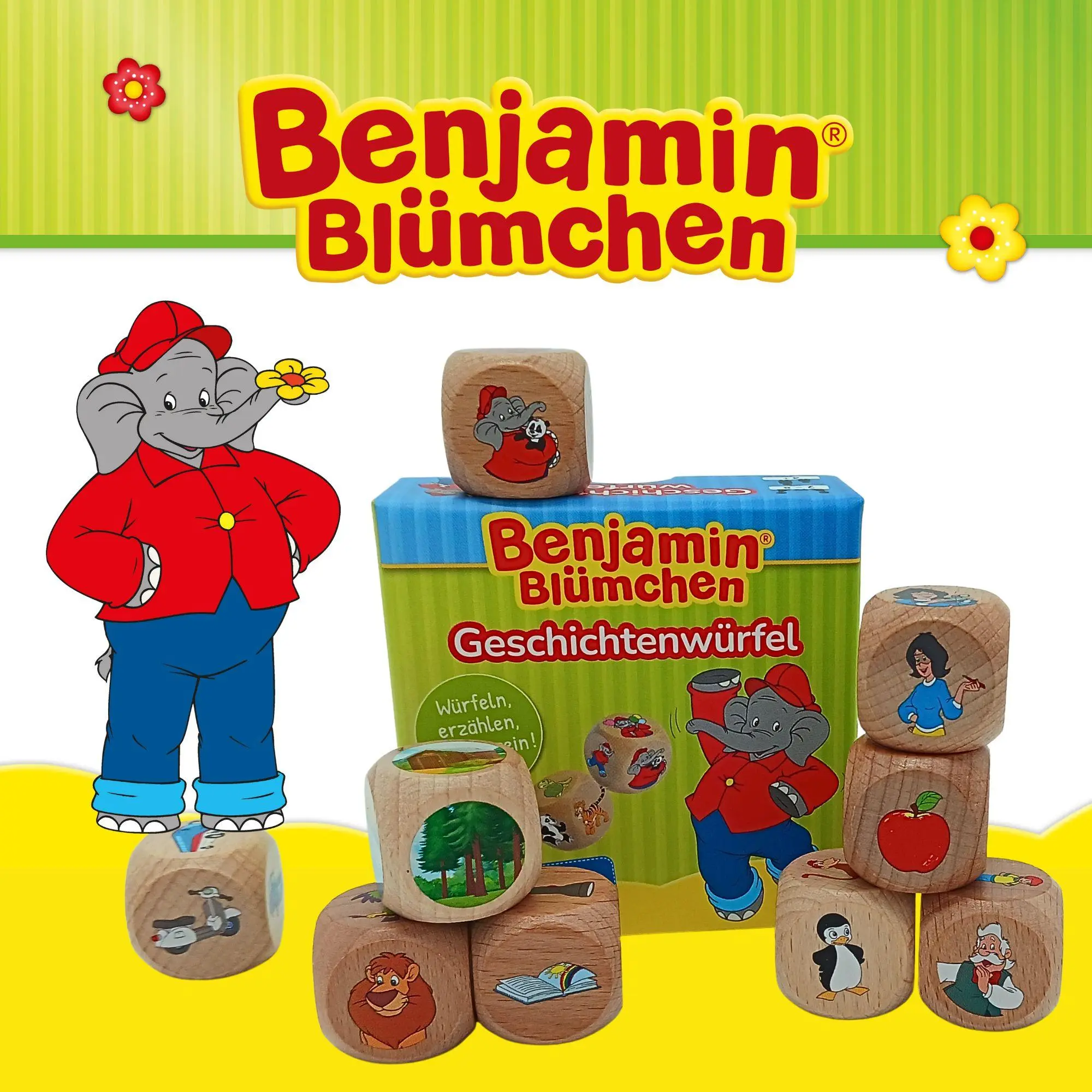 Bild: 9783072200158 | Geschichtenwürfel mit Benjamin Blümchen | Box | Deutsch | 2026
