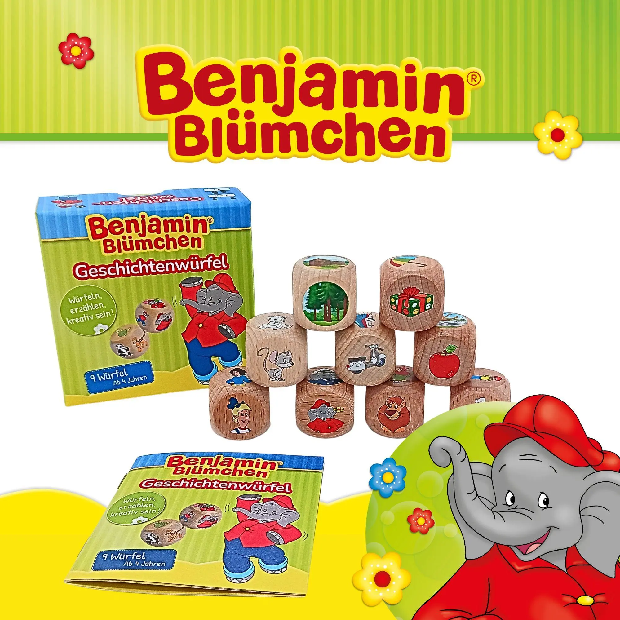 Bild: 9783072200158 | Geschichtenwürfel mit Benjamin Blümchen | Box | Deutsch | 2026