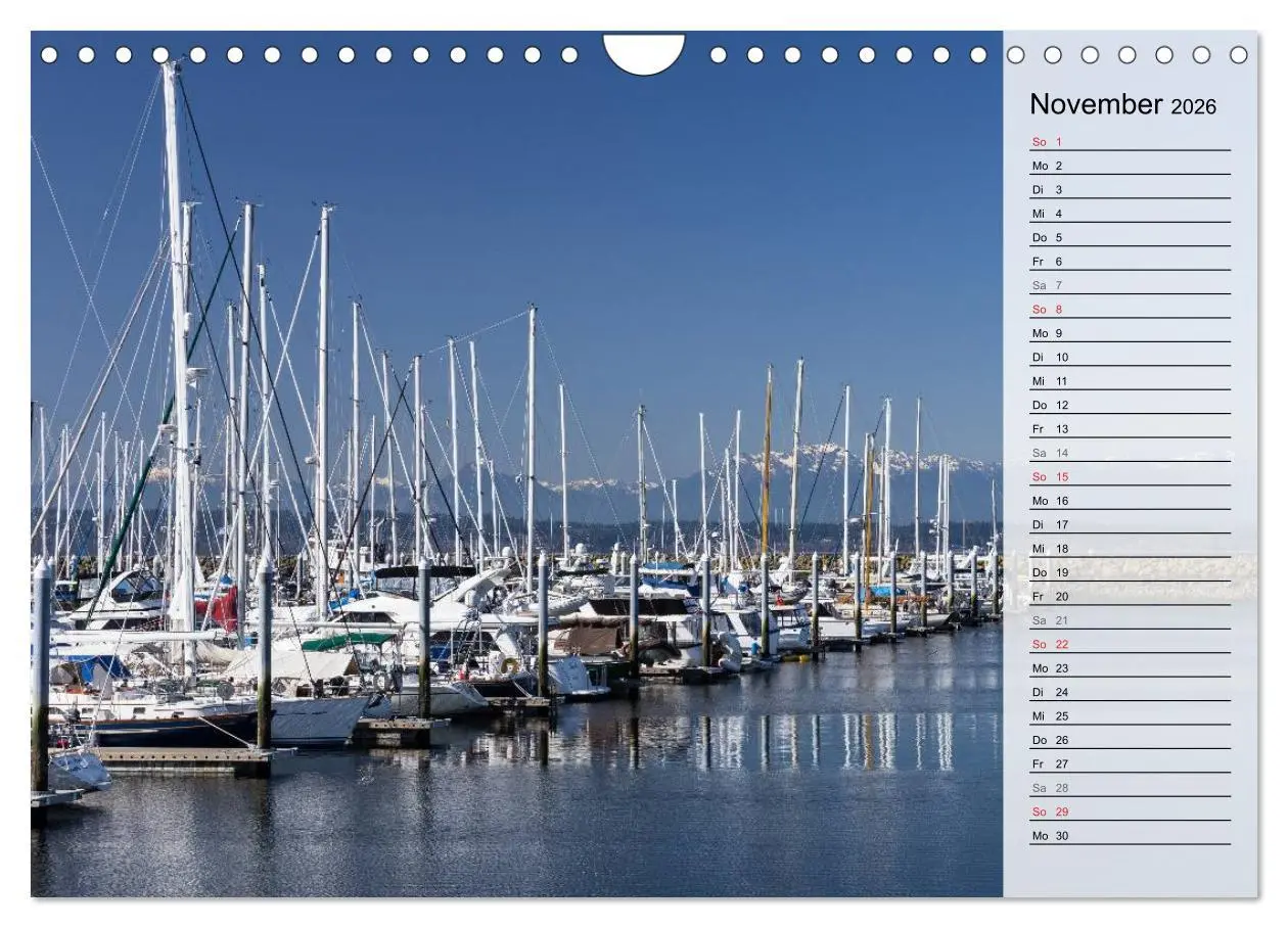 Bild: 9783457890158 | Eine Reise nach Seattle (Wandkalender 2026 DIN A4 quer), CALVENDO...