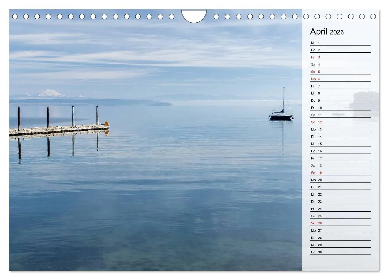 Bild: 9783457890158 | Eine Reise nach Seattle (Wandkalender 2026 DIN A4 quer), CALVENDO...