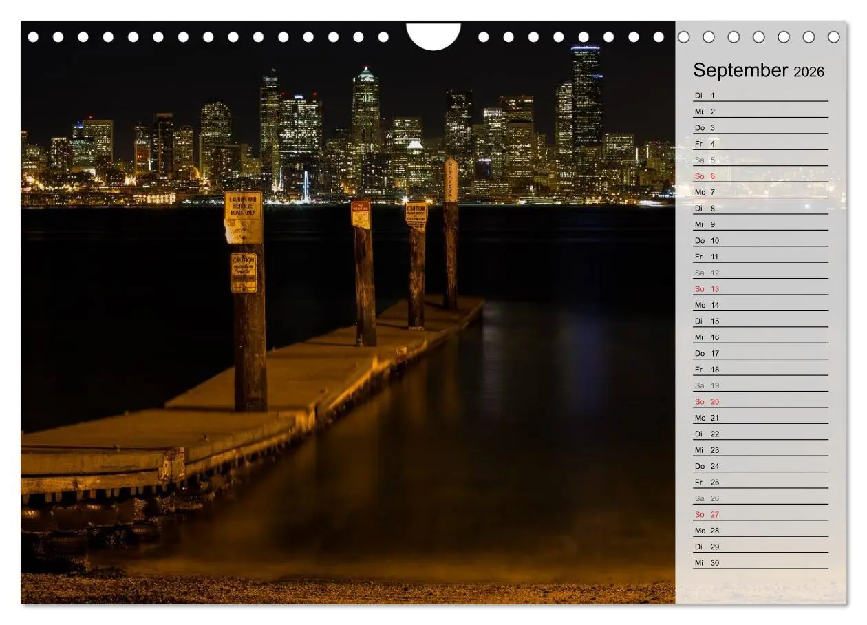 Bild: 9783457890158 | Eine Reise nach Seattle (Wandkalender 2026 DIN A4 quer), CALVENDO...