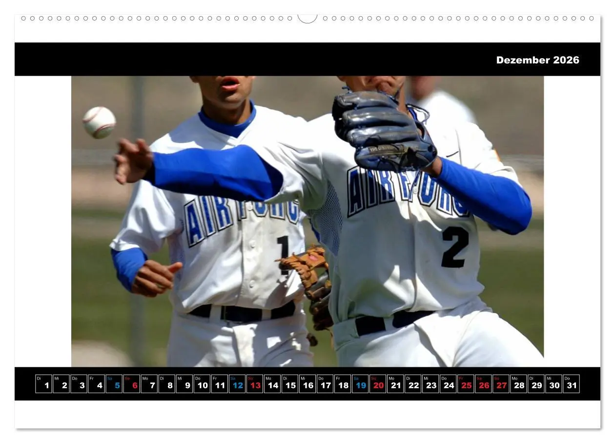 Bild: 9783457960158 | Kultsport Baseball (Wandkalender 2026 DIN A2 quer), CALVENDO...