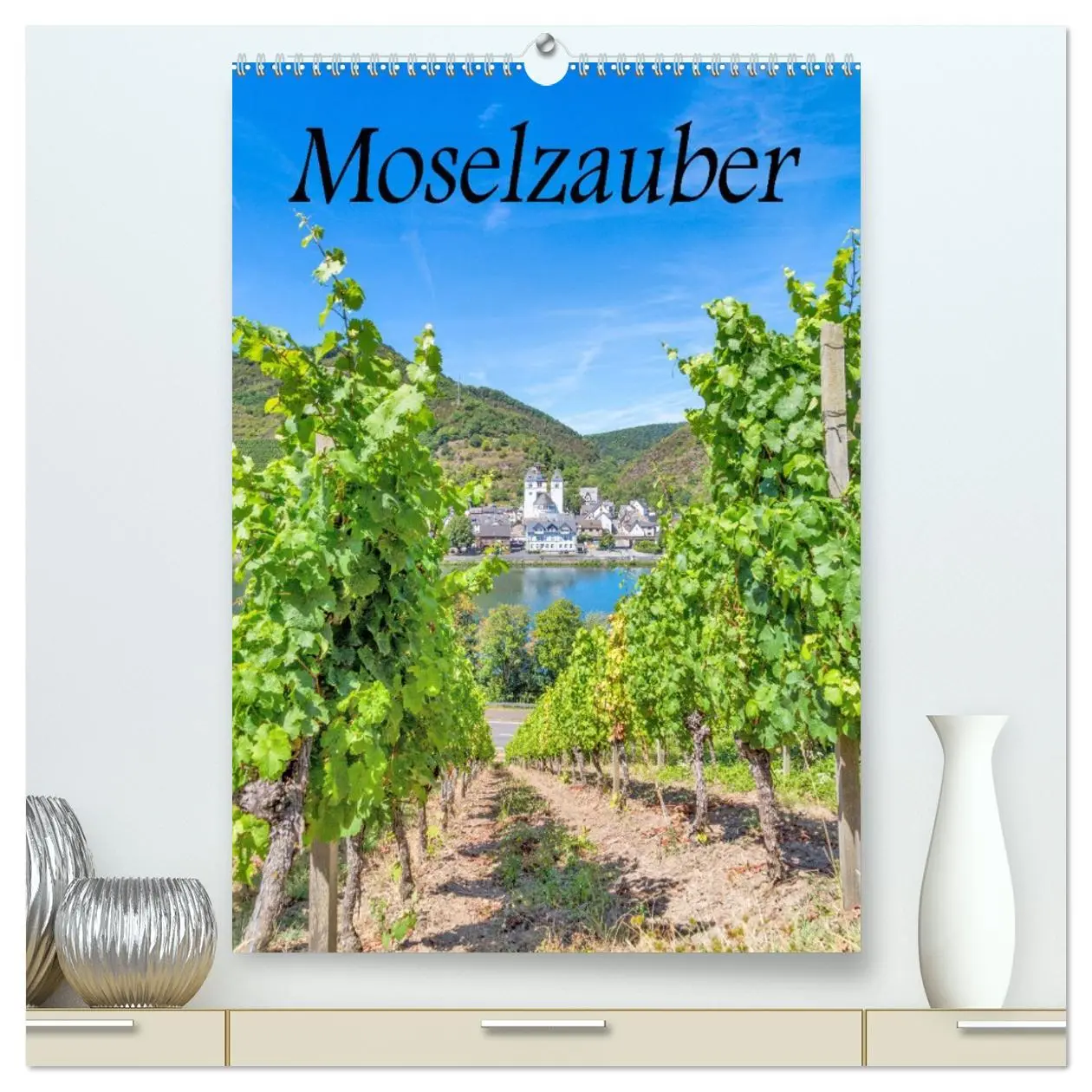 Cover: 9783516360158 | Moselzauber (hochwertiger Premium Wandkalender 2026 DIN A2 hoch),...