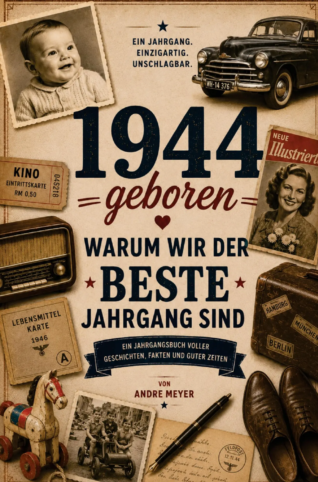 Cover: 9783694710158 | 1944 geboren - Warum wir der beste Jahrgang sind | Andre Meyer | Buch