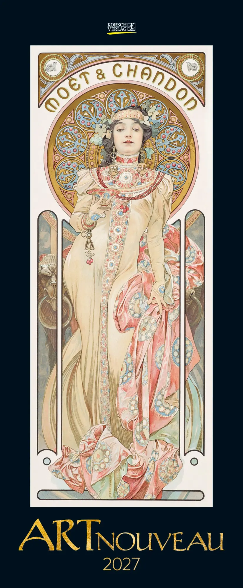 Cover: 9783819300158 | Art Nouveau 2027 | Verlag Korsch | Kalender | Spiralbindung | 14 S.