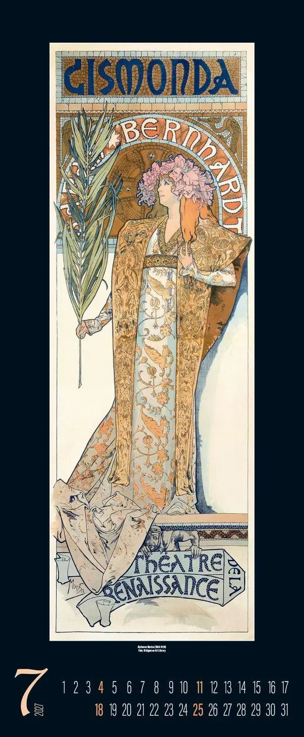 Bild: 9783819300158 | Art Nouveau 2027 | Verlag Korsch | Kalender | Spiralbindung | 14 S.