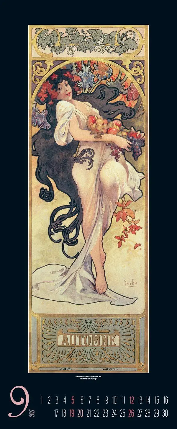 Bild: 9783819300158 | Art Nouveau 2027 | Verlag Korsch | Kalender | Spiralbindung | 14 S.