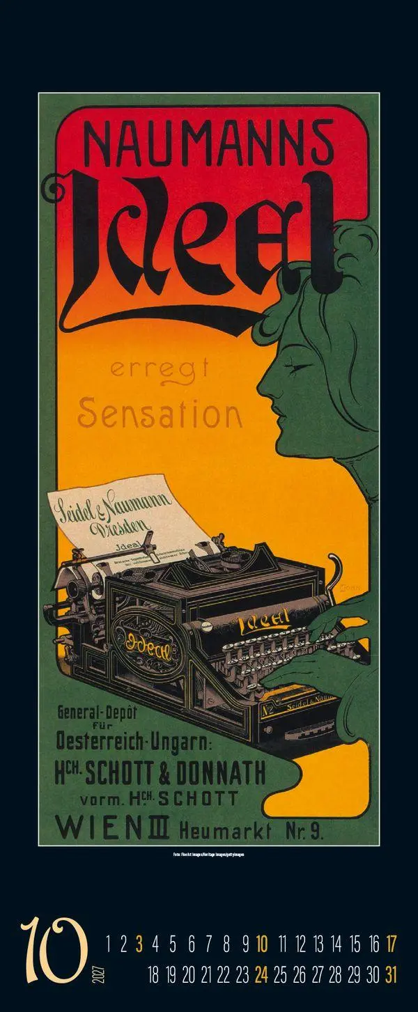 Bild: 9783819300158 | Art Nouveau 2027 | Verlag Korsch | Kalender | Spiralbindung | 14 S.