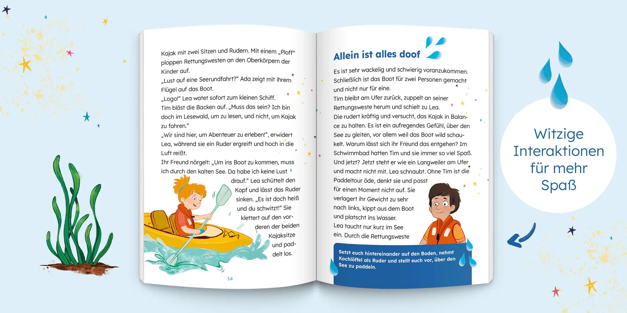 Bild: 9783823400158 | Lesewald, Der Zauber des Wassers - Buch zum Lesen lernen Thema:...
