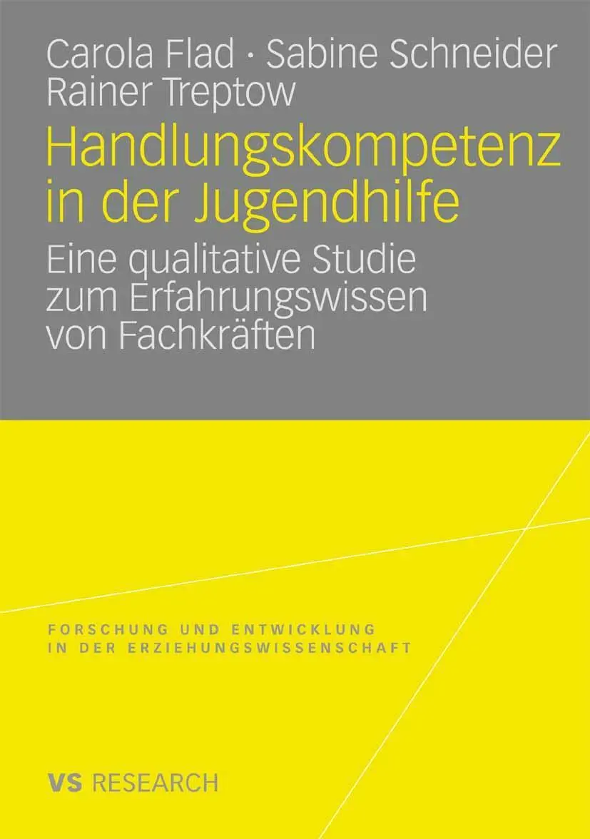 Cover: 9783835070158 | Handlungskompetenz in der Jugendhilfe | Carola Flad (u. a.) | Buch