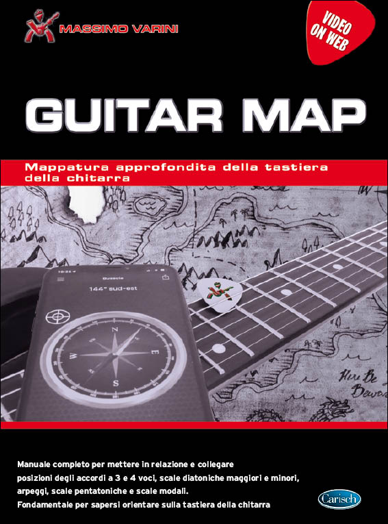 Cover: 9790052000158 | Guitar Map | Massimo Varini (Carisch) | Buch + Medien Online | 2019