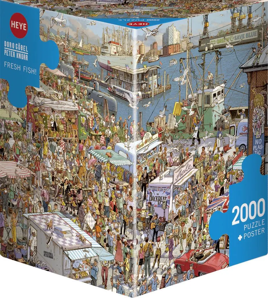 Cover: 4001689300258 | Fresh Fish! Puzzle 2000 Teile | Doro Göbel | Spiel | 30025 | Deutsch