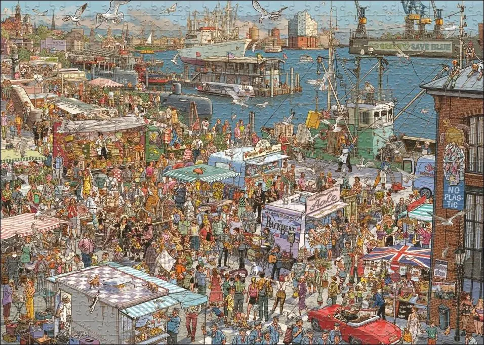 Bild: 4001689300258 | Fresh Fish! Puzzle 2000 Teile | Doro Göbel | Spiel | 30025 | Deutsch