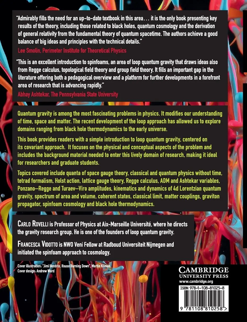Rückseite: 9781108810258 | Covariant Loop Quantum Gravity | Carlo Rovelli (u. a.) | Taschenbuch