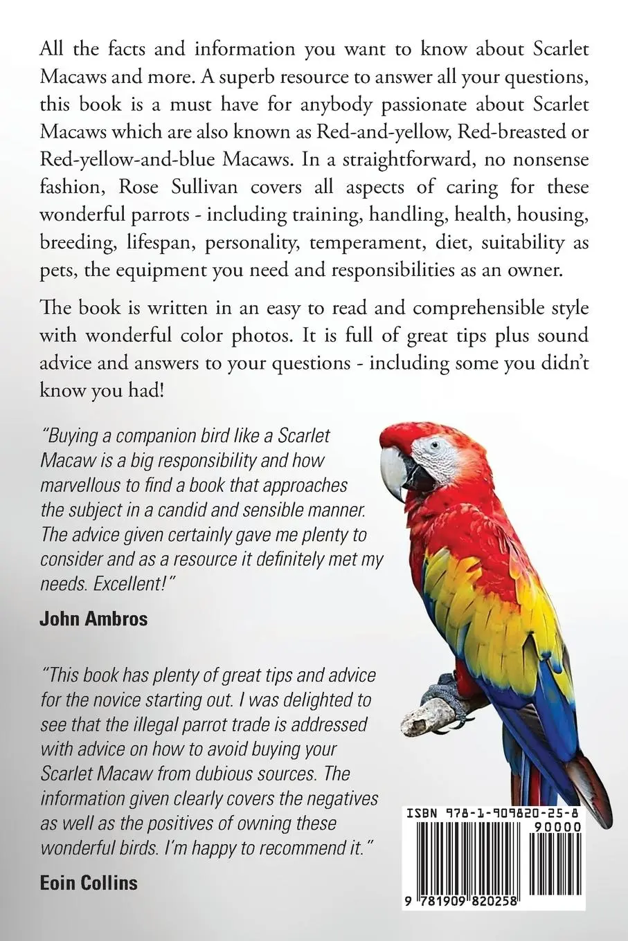 Rückseite: 9781909820258 | Scarlet Macaws, Information and Facts on Scarlet Macaws, The...