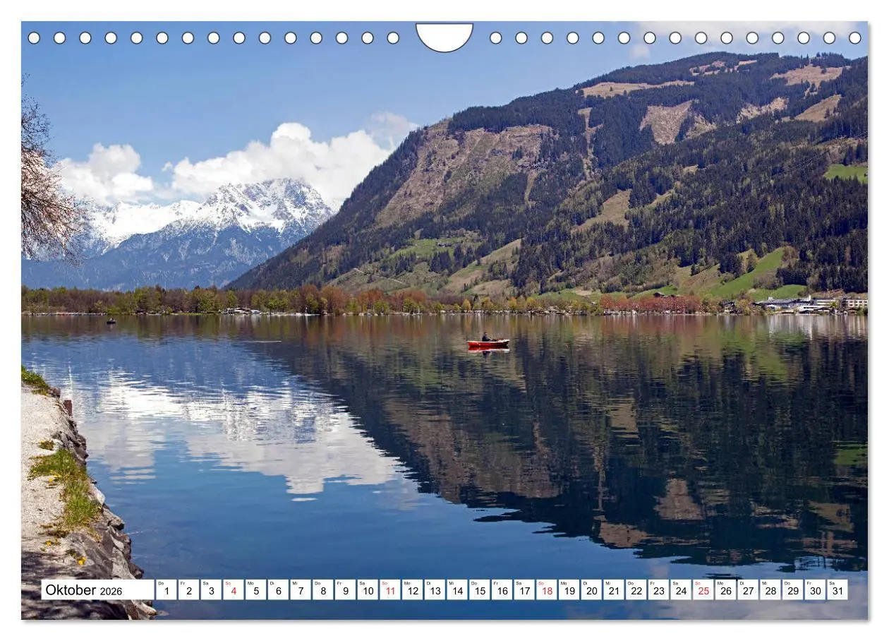 Bild: 9783457880258 | Der Zeller See im schönen Salzburger Land (Wandkalender 2026 DIN A4...