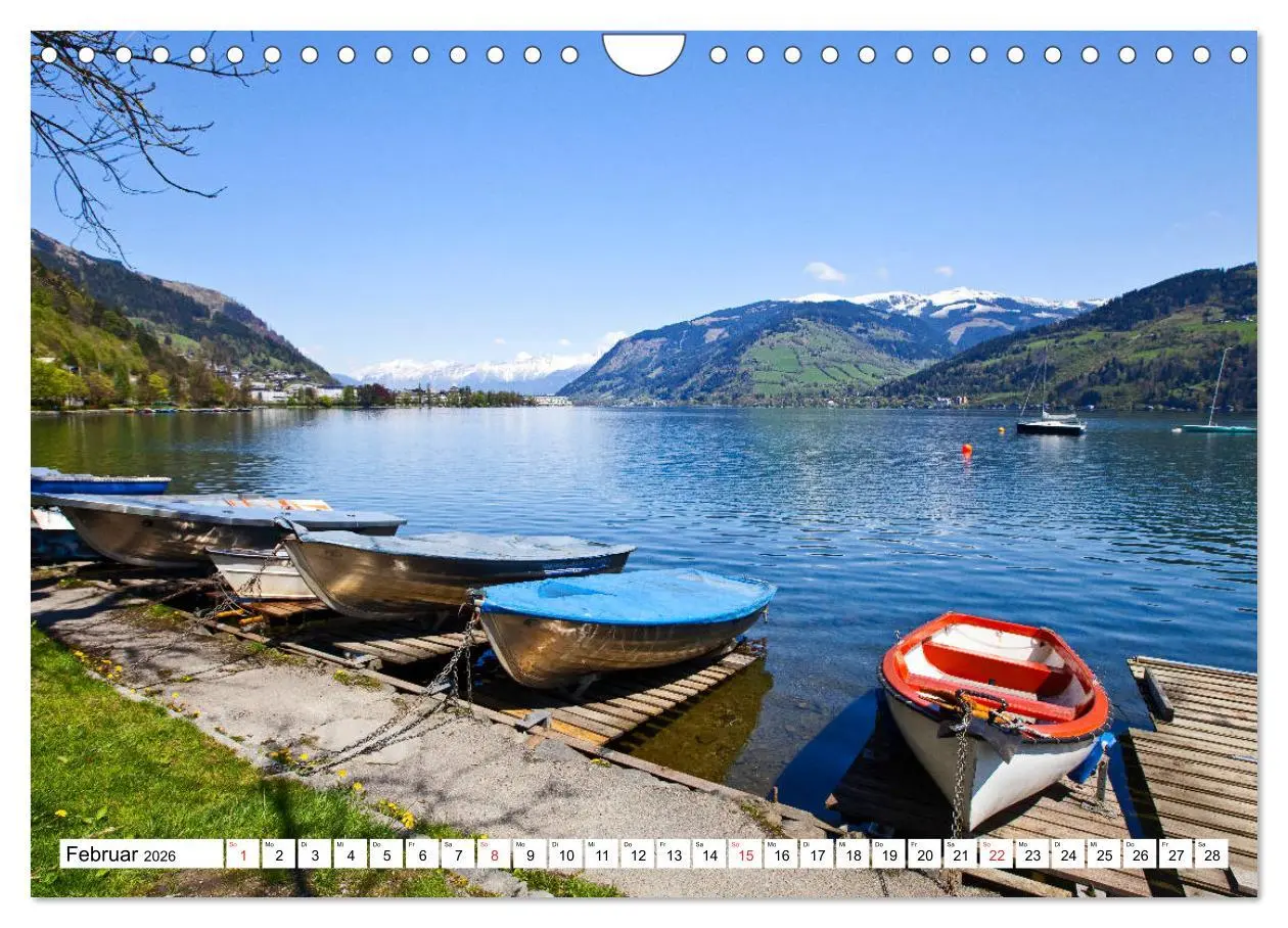 Bild: 9783457880258 | Der Zeller See im schönen Salzburger Land (Wandkalender 2026 DIN A4...