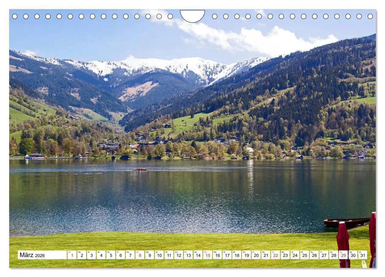 Bild: 9783457880258 | Der Zeller See im schönen Salzburger Land (Wandkalender 2026 DIN A4...