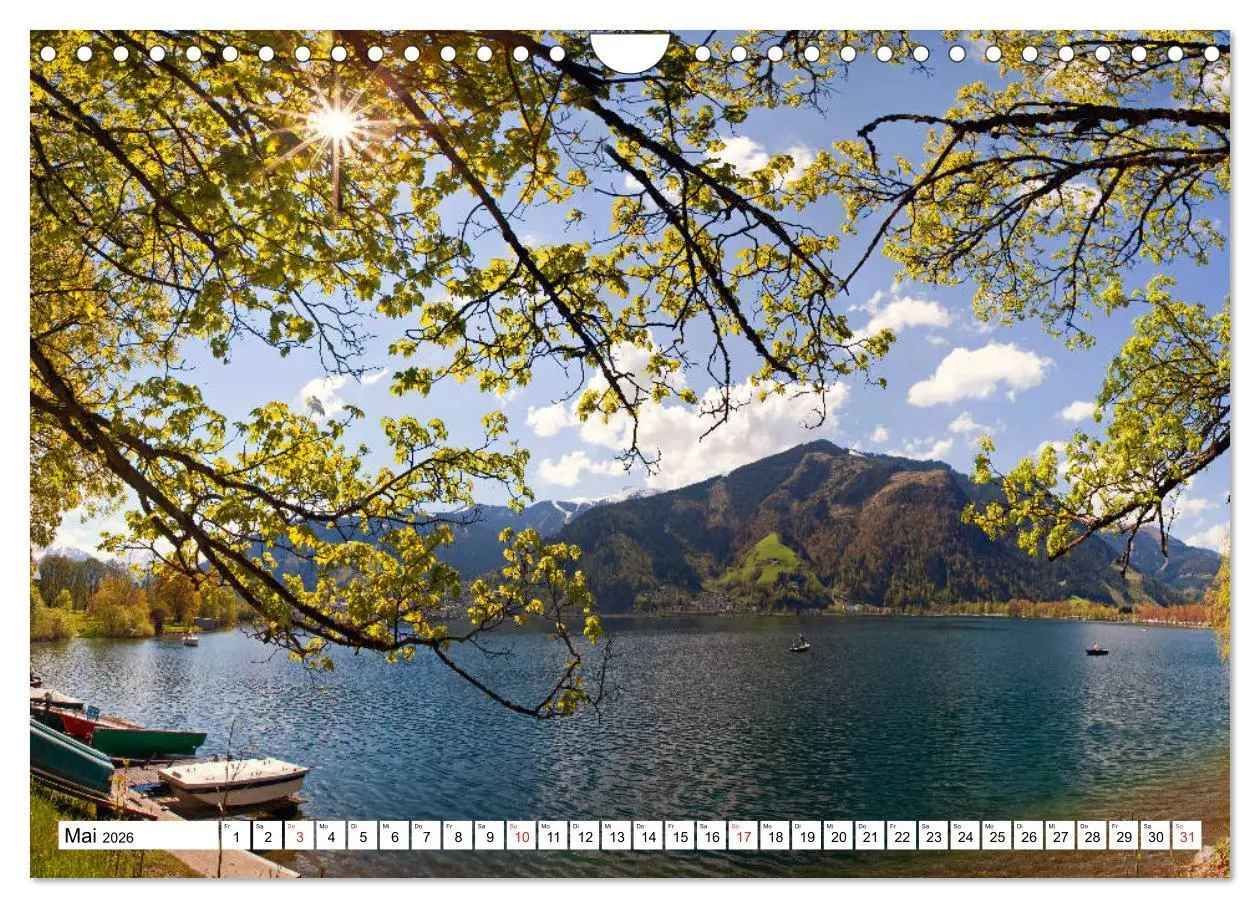 Bild: 9783457880258 | Der Zeller See im schönen Salzburger Land (Wandkalender 2026 DIN A4...