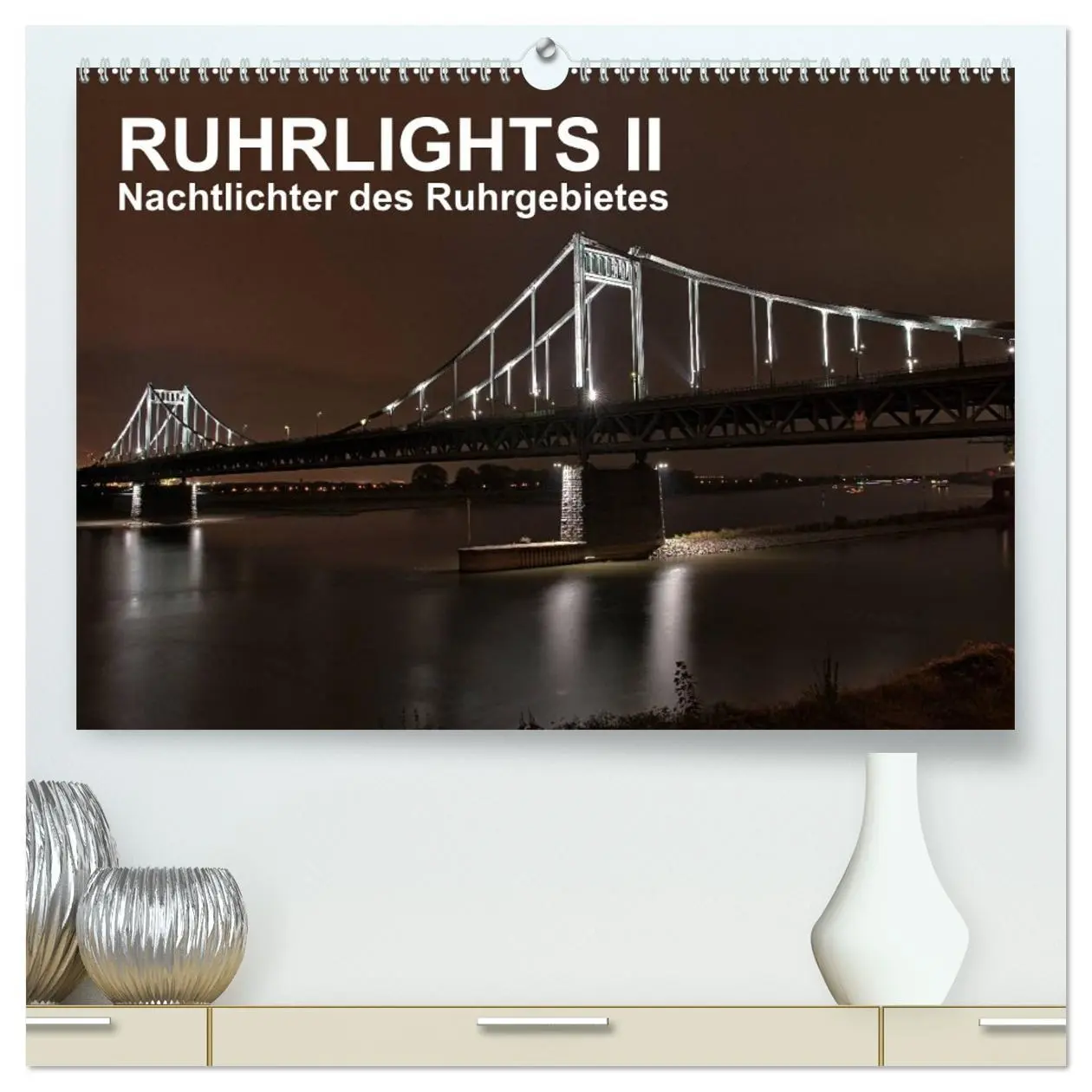 Cover: 9783516110258 | Ruhrlights II - Nachtlichter des Ruhrgebietes (hochwertiger Premium...