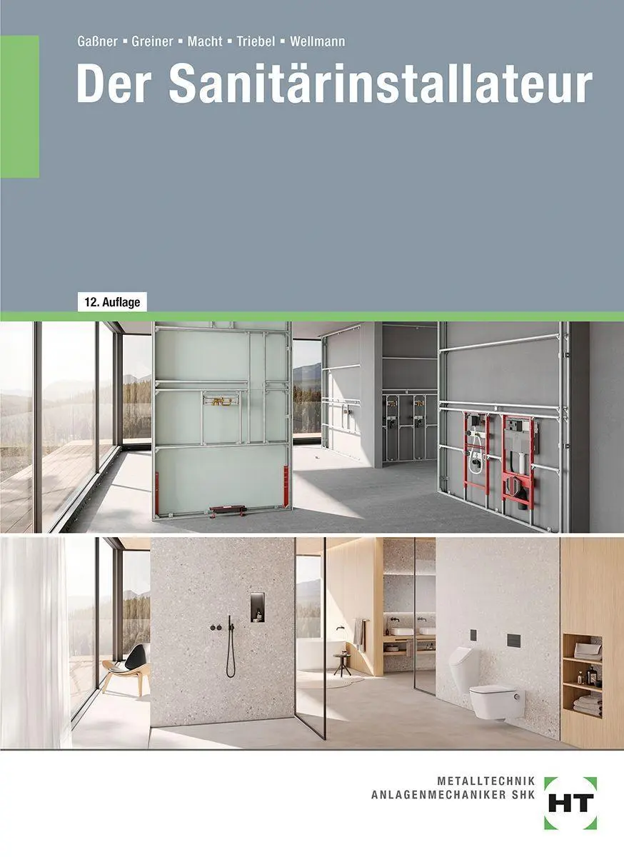 Cover: 9783582760258 | eBook inside: Buch und eBook Der Sanitärinstallateur | Greiner (u. a.)