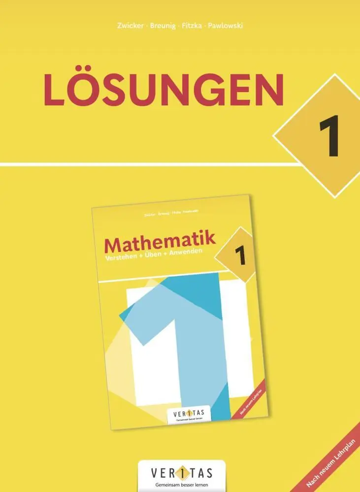 Cover: 9783710150258 | Mathematik Verstehen + Üben + Anwenden. Übungen 5 - Lösungsheft | Buch