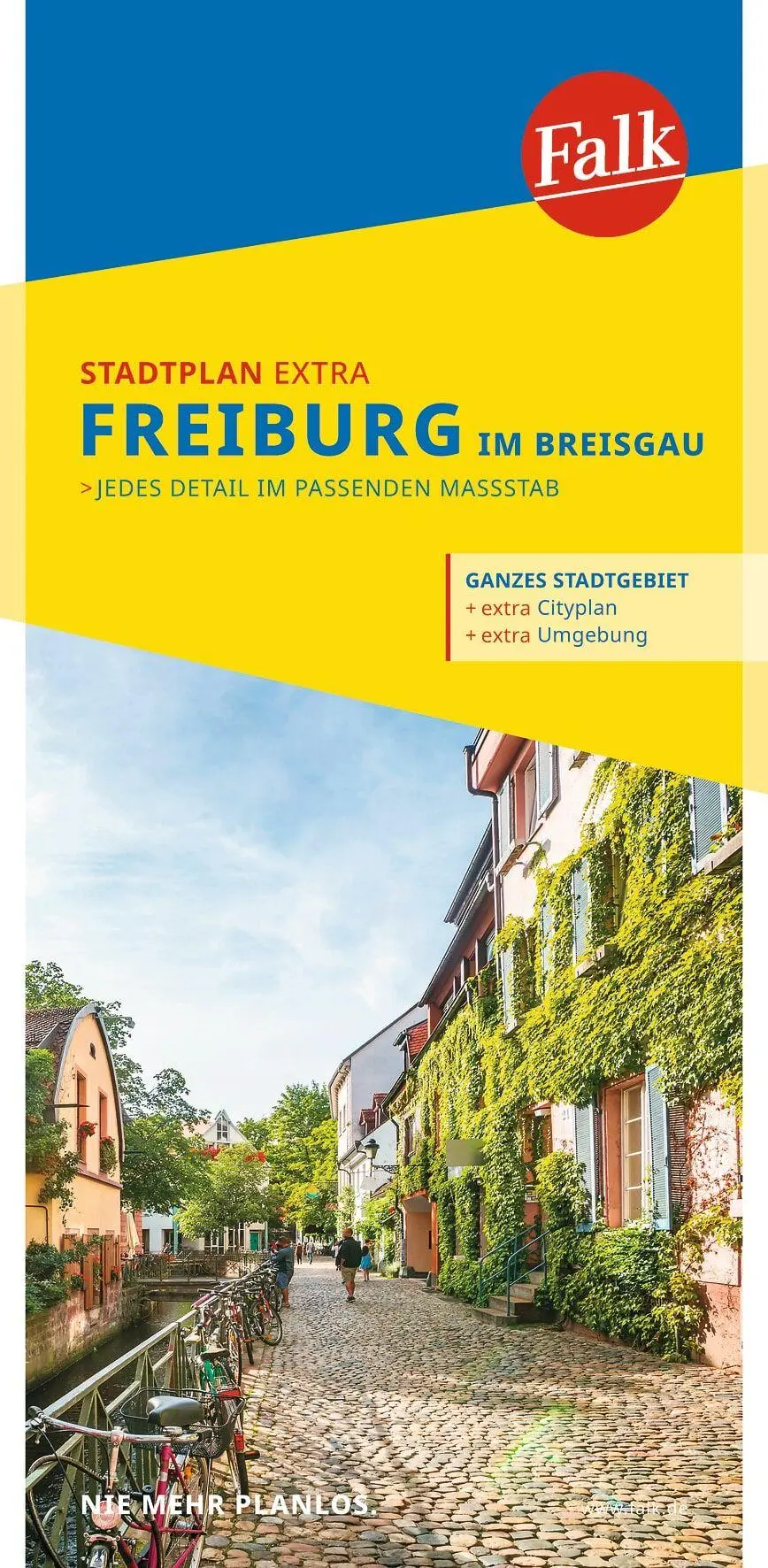 Cover: 9783827900258 | Falk Stadtplan Extra Freiburg 1:17.500 | (Land-)Karte | 40 S. | 2023