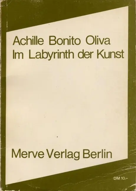 Cover: 9783883960258 | Im Labyrinth der Kunst | Achille Bonito Oliva | Taschenbuch | Deutsch