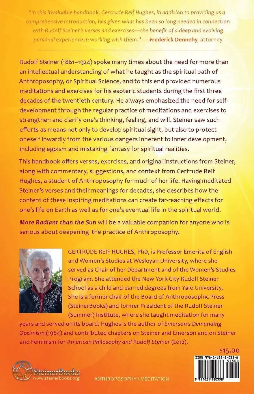 Rückseite: 9781621480358 | More Radiant Than the Sun | Gertrude Reif Hughes | Taschenbuch | 2013
