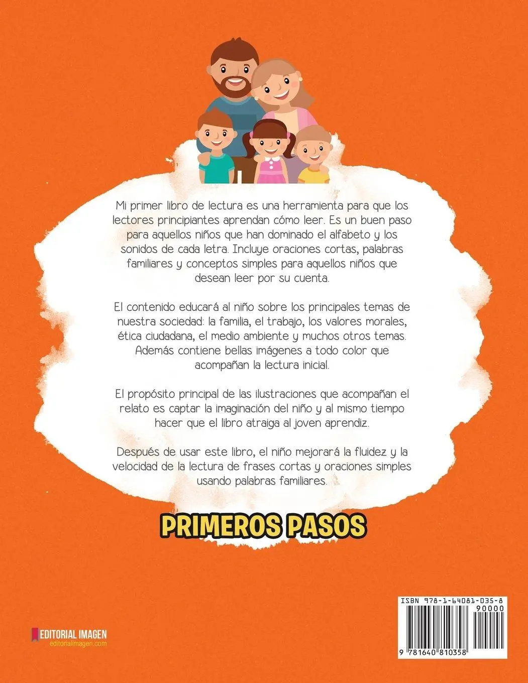 Rückseite: 9781640810358 | Mi Primer Libro de Lectura | Primeros Pasos | Taschenbuch | Spanisch