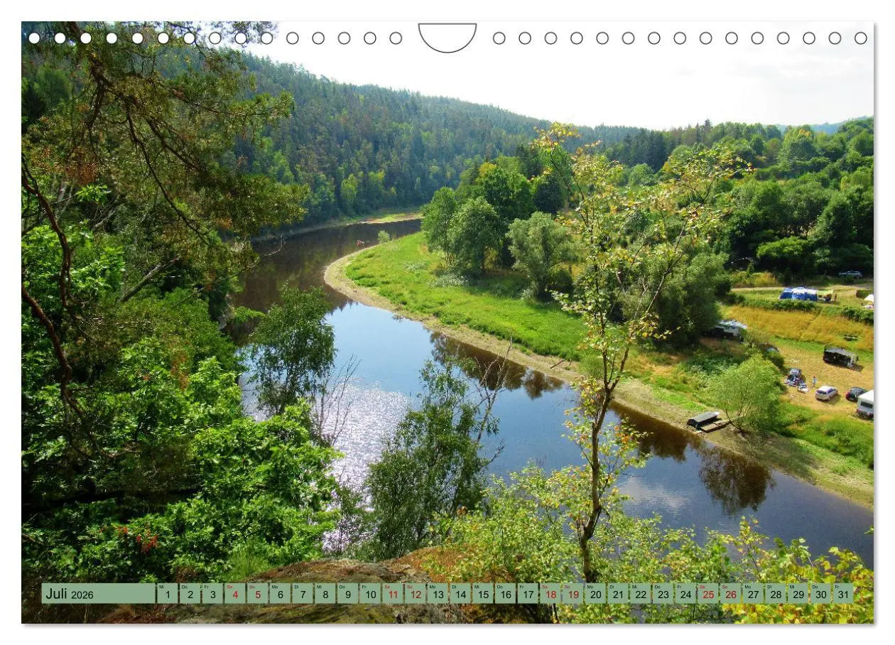 Bild: 9783457560358 | Frankenwald - Wandern in Oberfranken und Thüringen (Wandkalender...