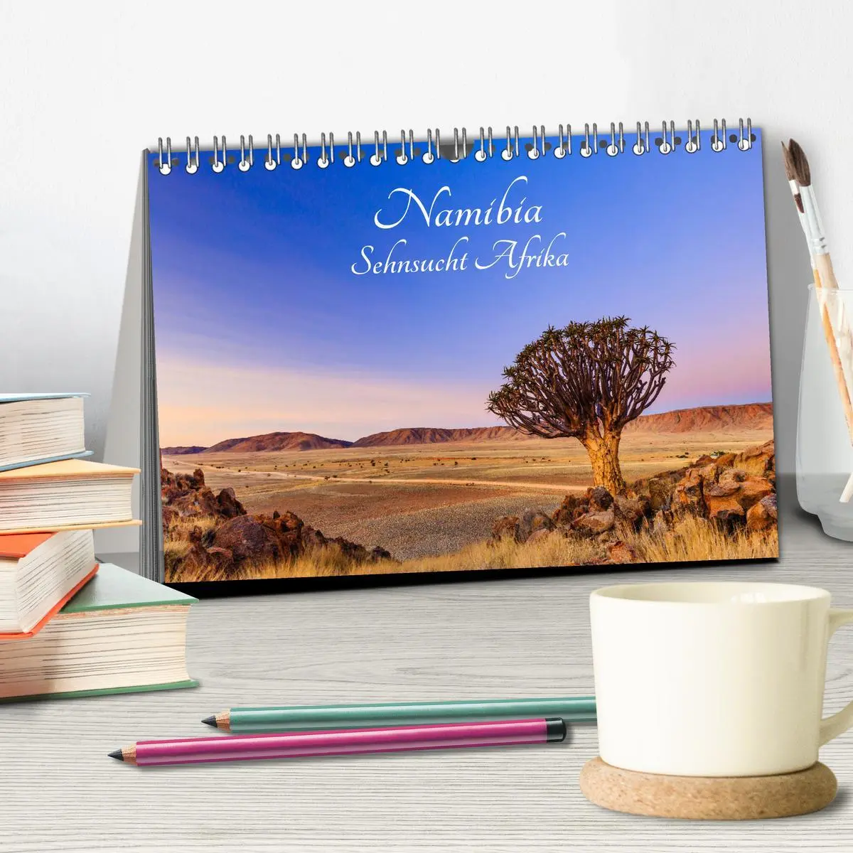 Bild: 9783457700358 | Namibia - Sehnsucht Afrika (Tischkalender 2026 DIN A5 quer),...