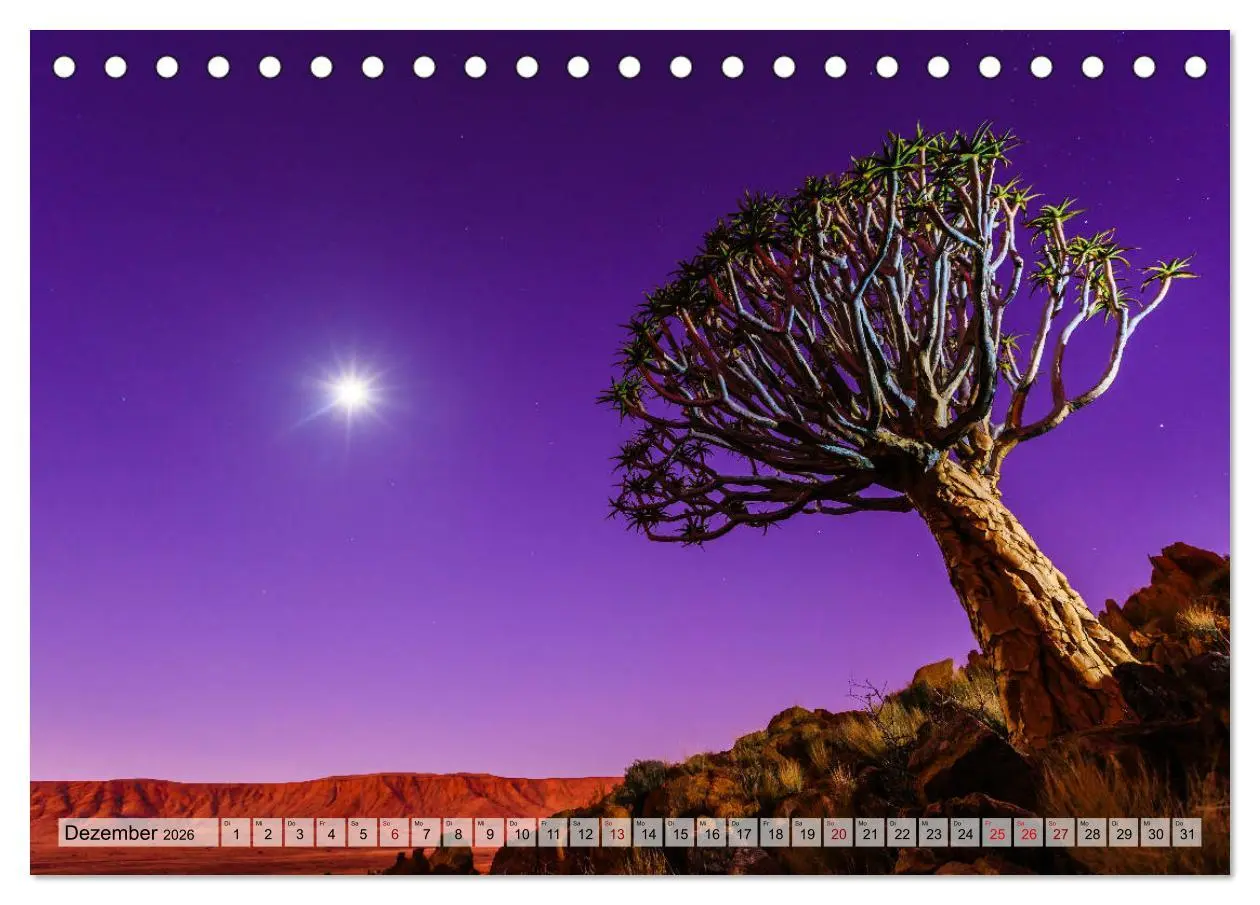 Bild: 9783457700358 | Namibia - Sehnsucht Afrika (Tischkalender 2026 DIN A5 quer),...
