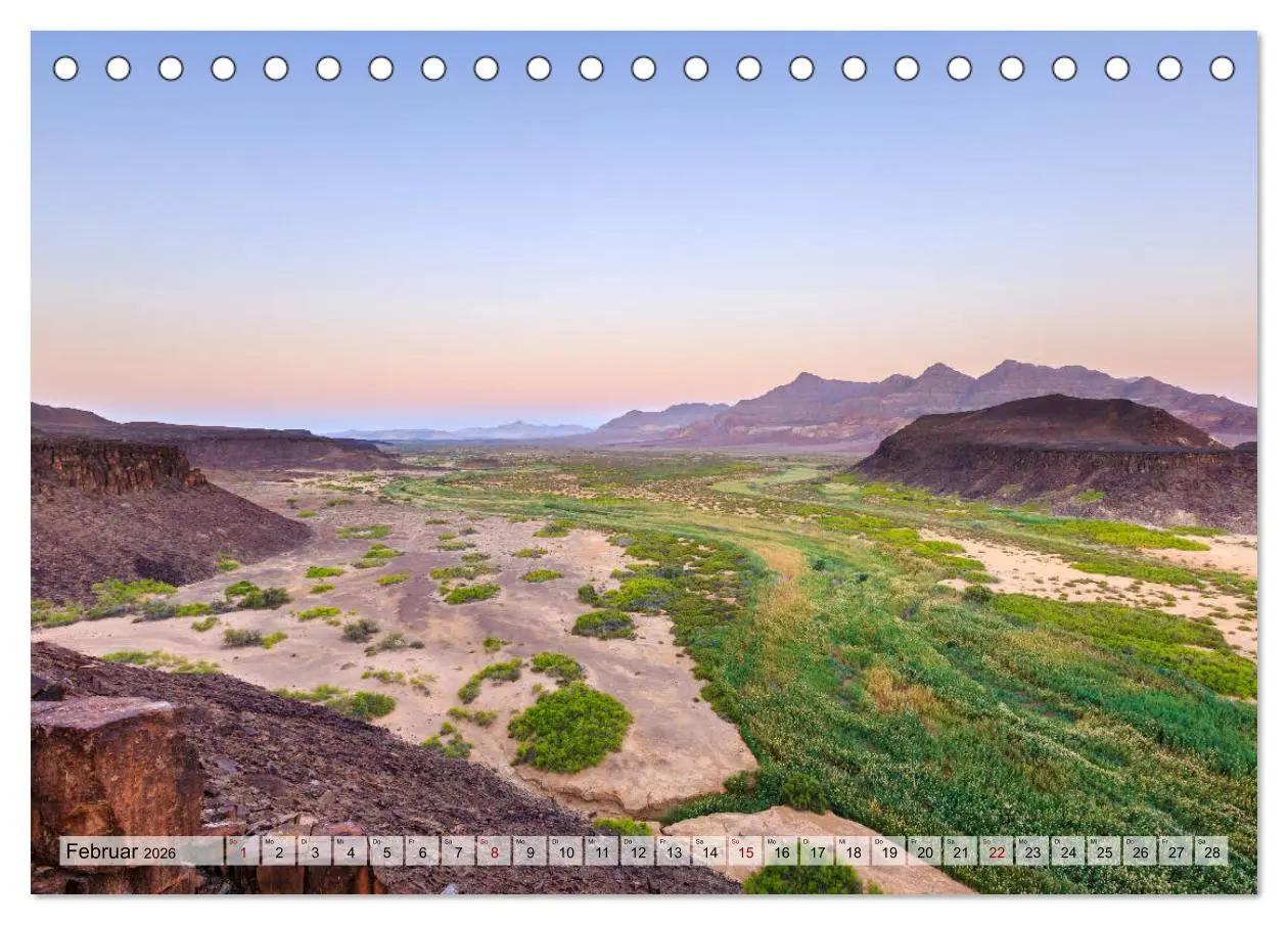 Bild: 9783457700358 | Namibia - Sehnsucht Afrika (Tischkalender 2026 DIN A5 quer),...