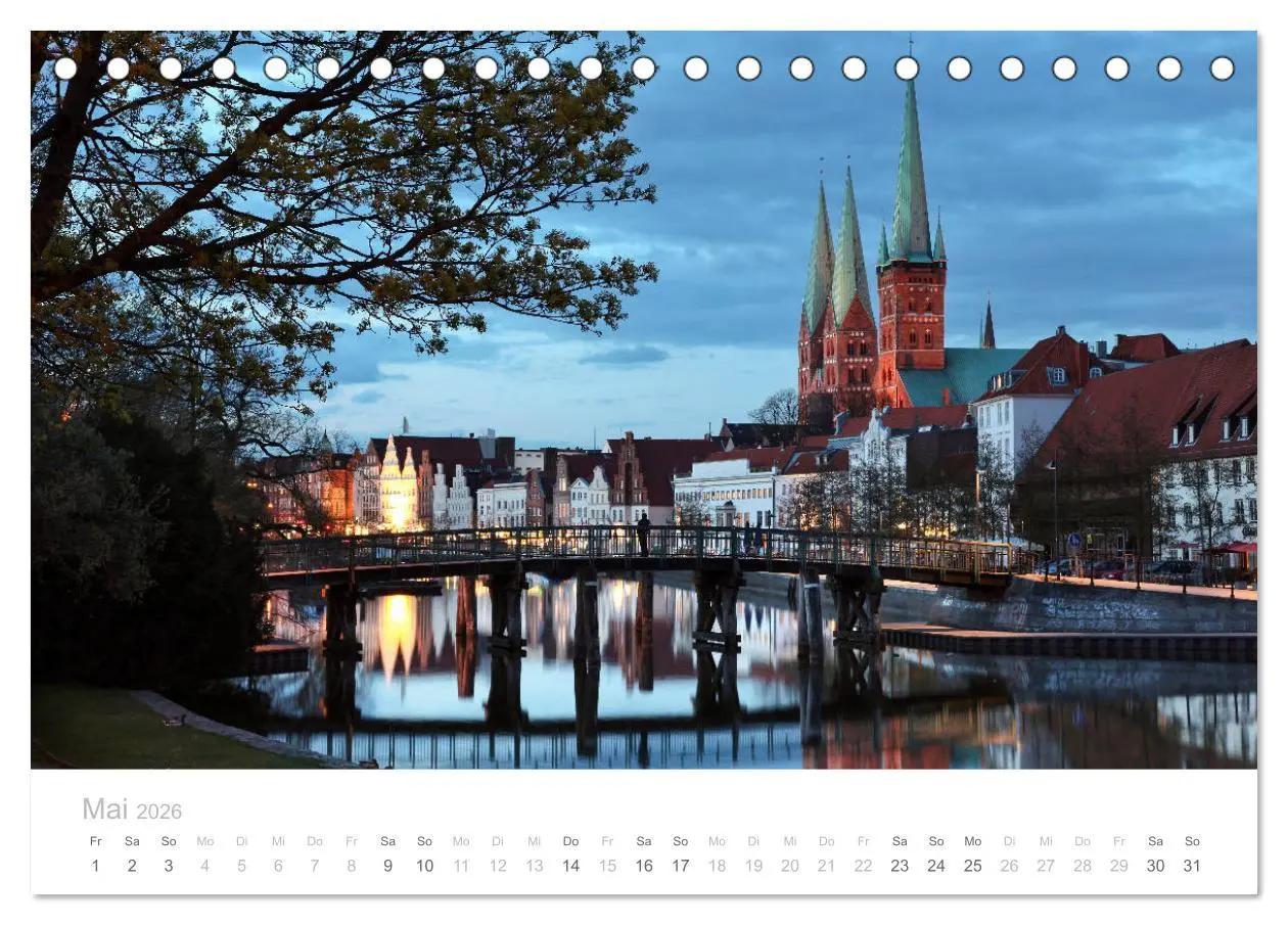 Bild: 9783457940358 | Hafenstädte der Ostsee (Tischkalender 2026 DIN A5 quer), CALVENDO...