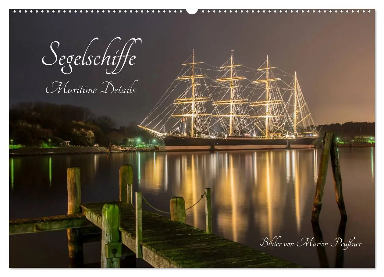 Cover: 9783516030358 | Segelschiffe - Maritime Details (Wandkalender 2026 DIN A2 quer),...