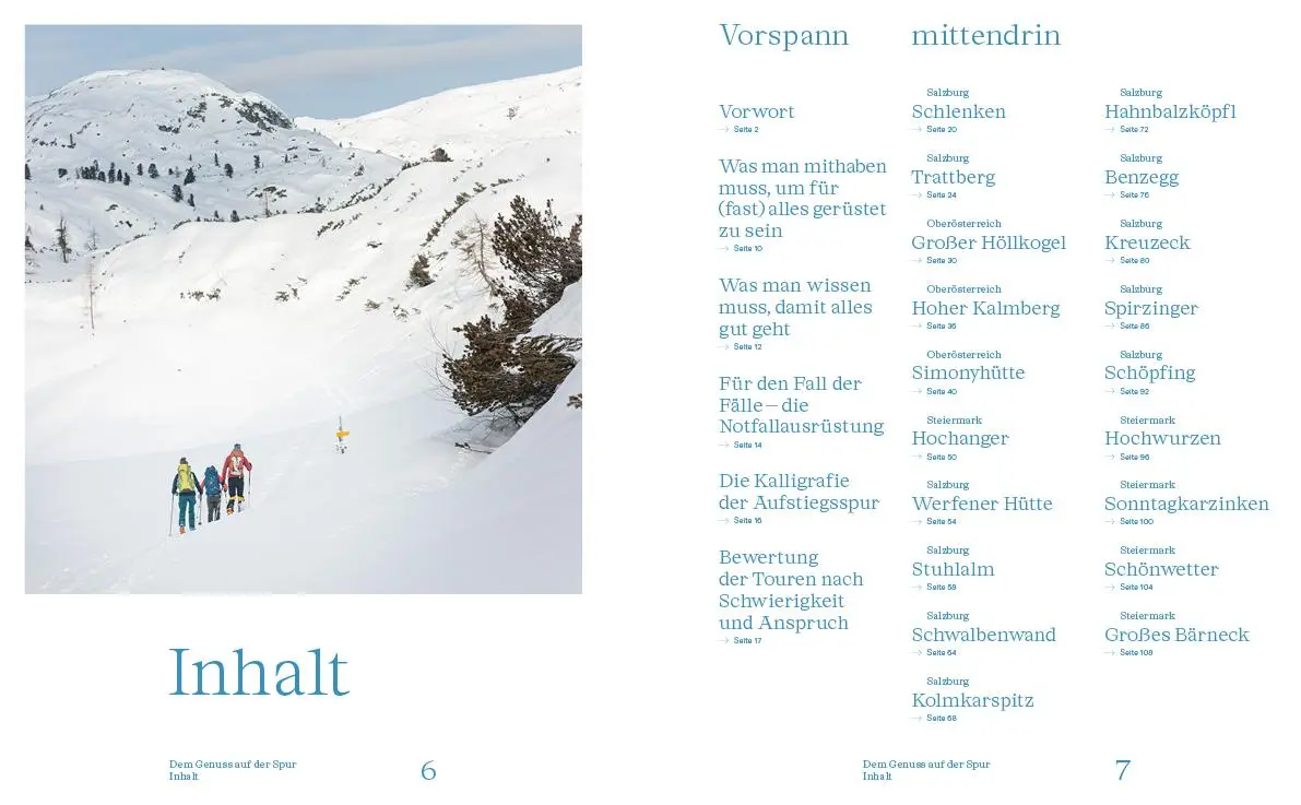 Bild: 9783711200358 | Dem Genuss auf der Spur | 50 Skitouren in den österreichischen Alpen