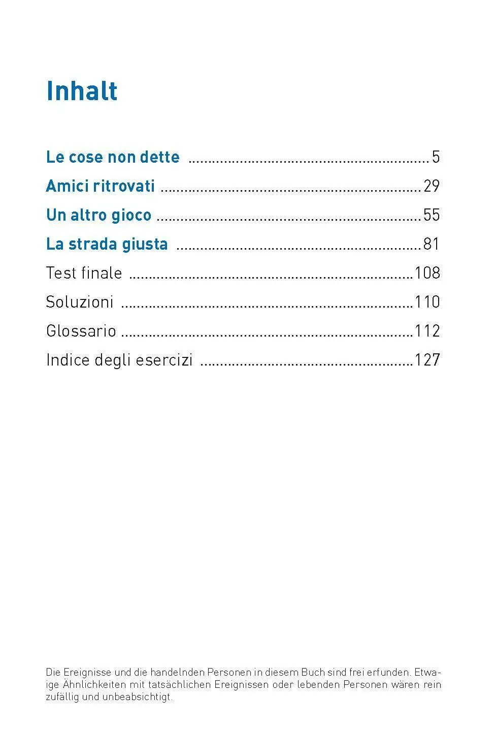 Bild: 9783790100358 | Le cose non dette. Italienisch A2 | Alessandra Felici Puccetti (u. a.)