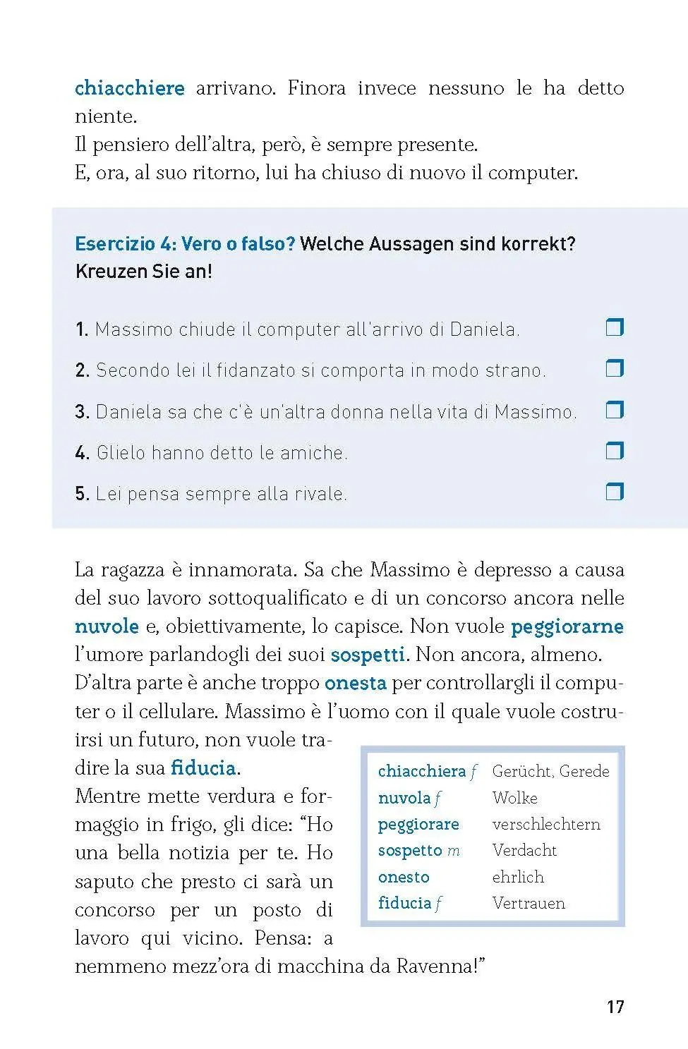 Bild: 9783790100358 | Le cose non dette. Italienisch A2 | Alessandra Felici Puccetti (u. a.)