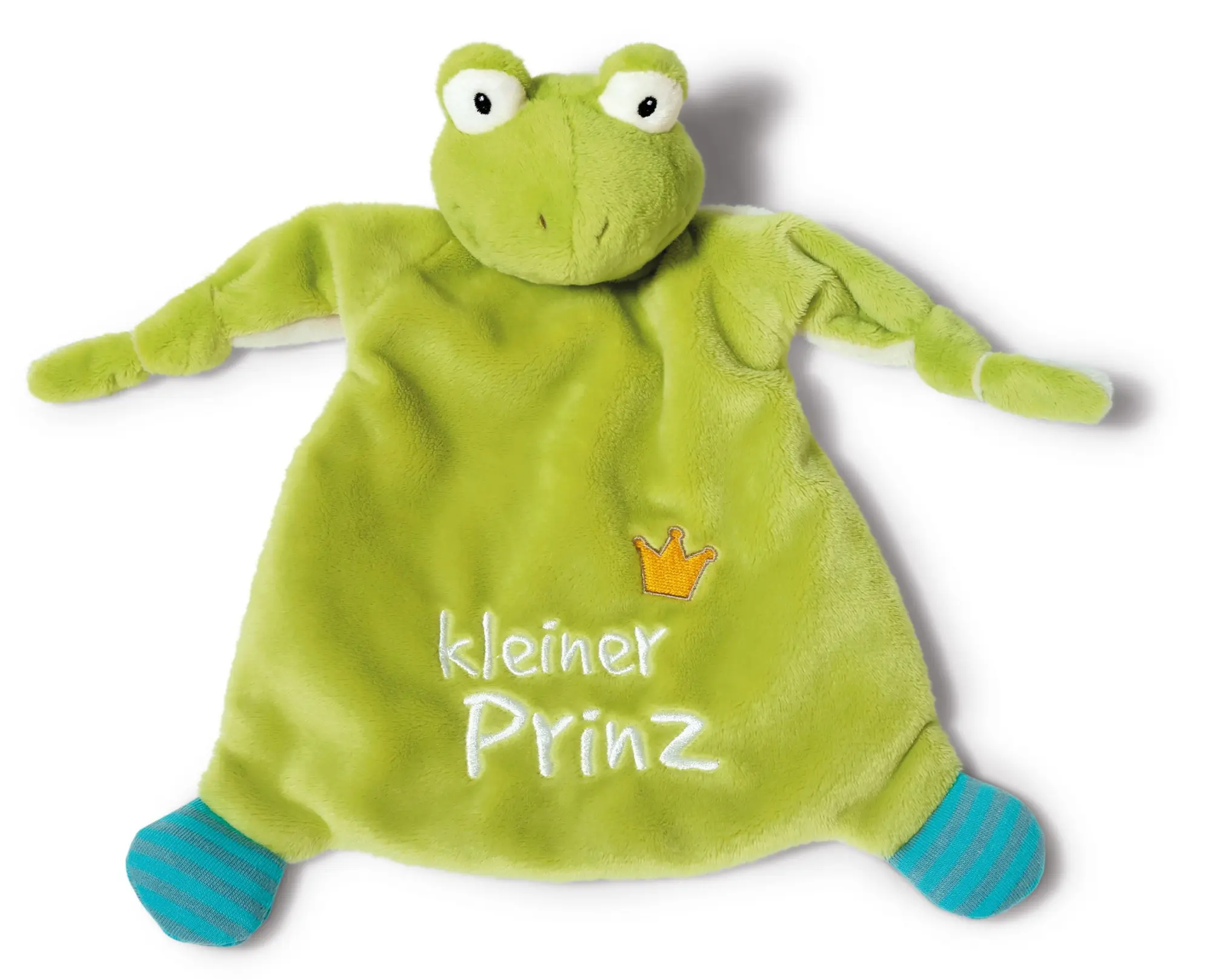 Cover: 4012390400458 | Nici 40045 Schmusetuch Frosch Kleiner Prinz 25x25cm an | My First NICI