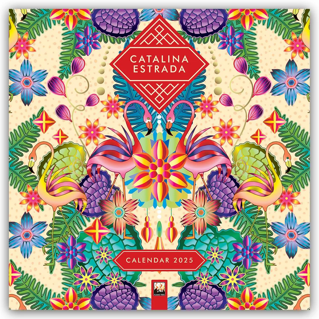 Cover: 9781835620458 | Catalina Estrada Wall Calendar 2025 (Art Calendar) | Publishing | 2025