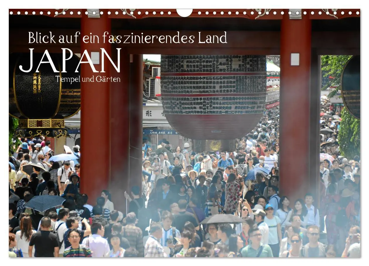 Cover: 9783457550458 | Blick auf ein faszinierendes Land - Japan 2026 (Wandkalender 2026...