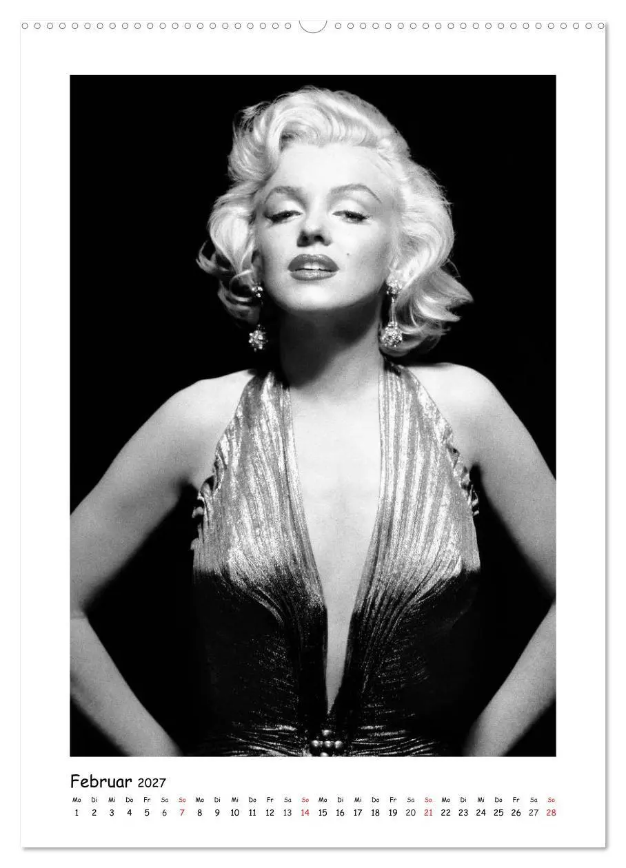 Bild: 9783594000458 | Marilyn Monroe. Weltstar und Sexsymbol (Wandkalender 2027 DIN A2...