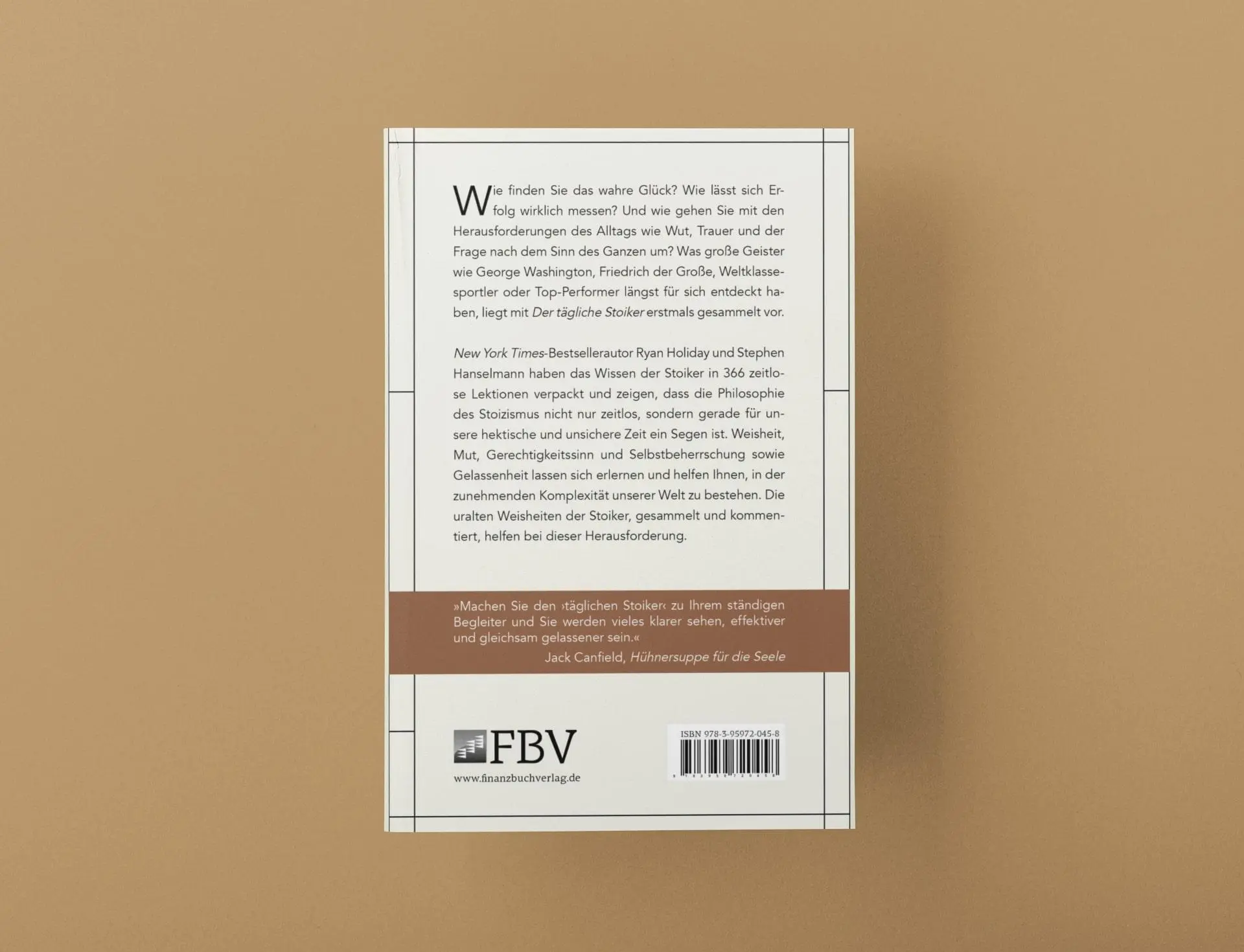 Bild: 9783959720458 | Der tägliche Stoiker | Ryan Holiday (u. a.) | Buch | 432 S. | Deutsch