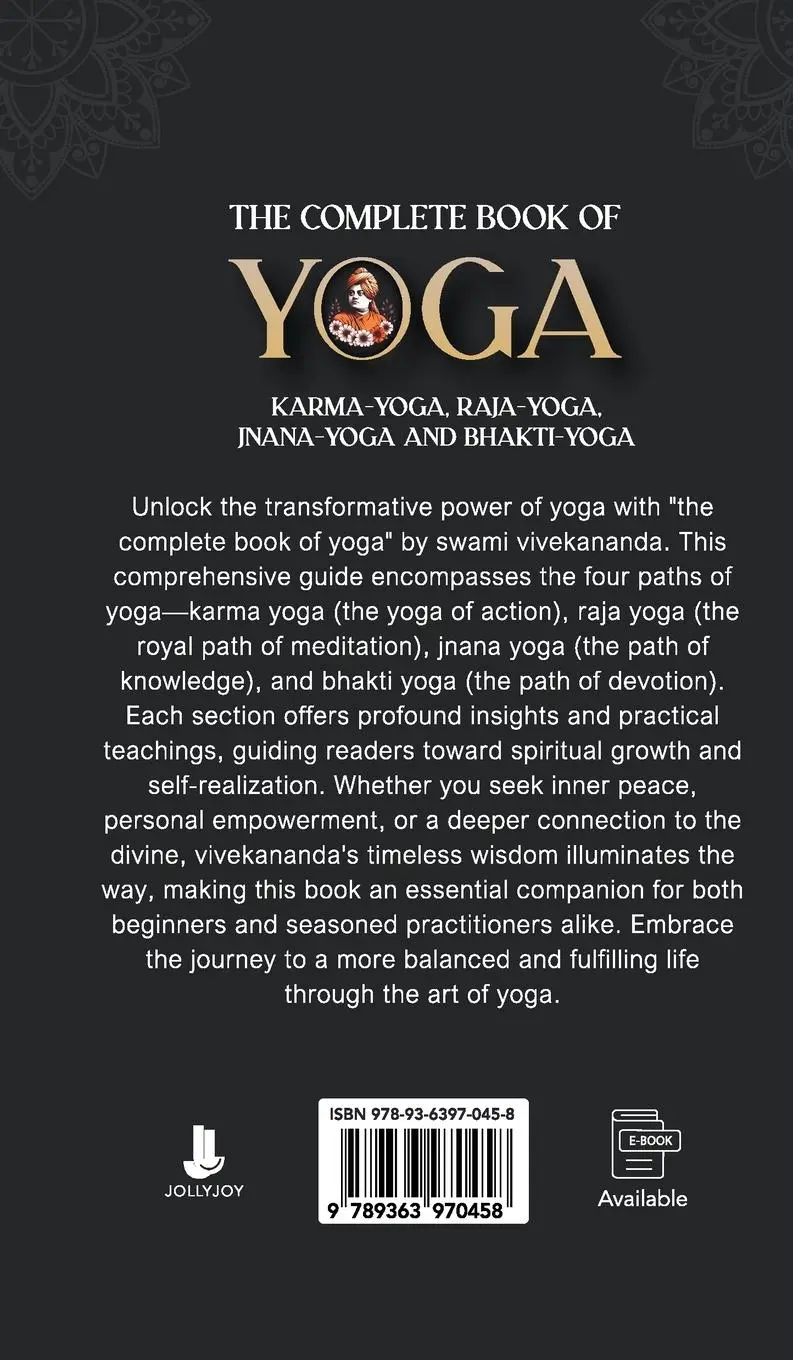Rückseite: 9789363970458 | The Complete Book of Yoga | Swami Vivekananda | Buch | Englisch | 2024