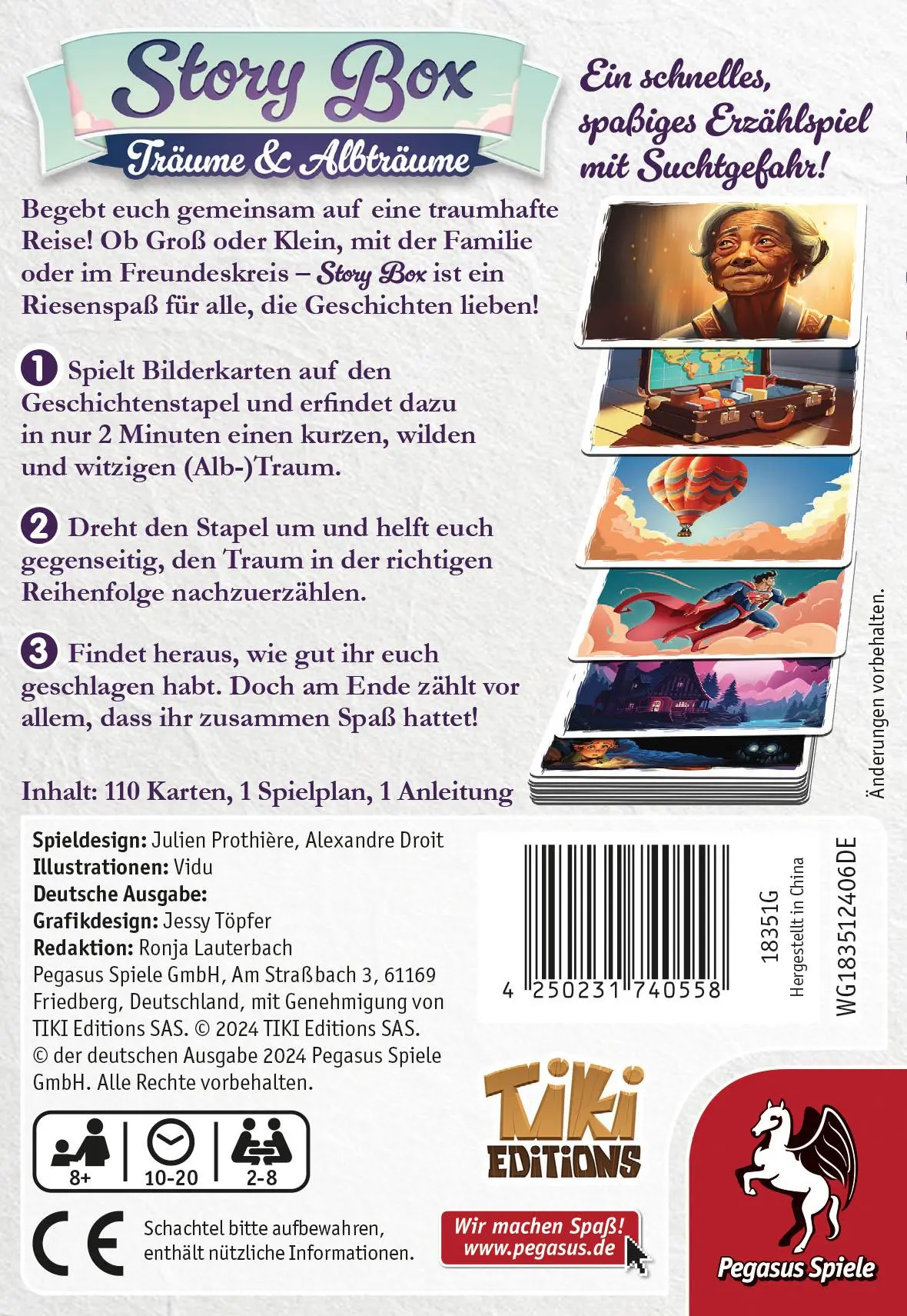 Bild: 4250231740558 | Story Box - Träume &amp; Albträume | Julien Prothière | Spiel | 18351G