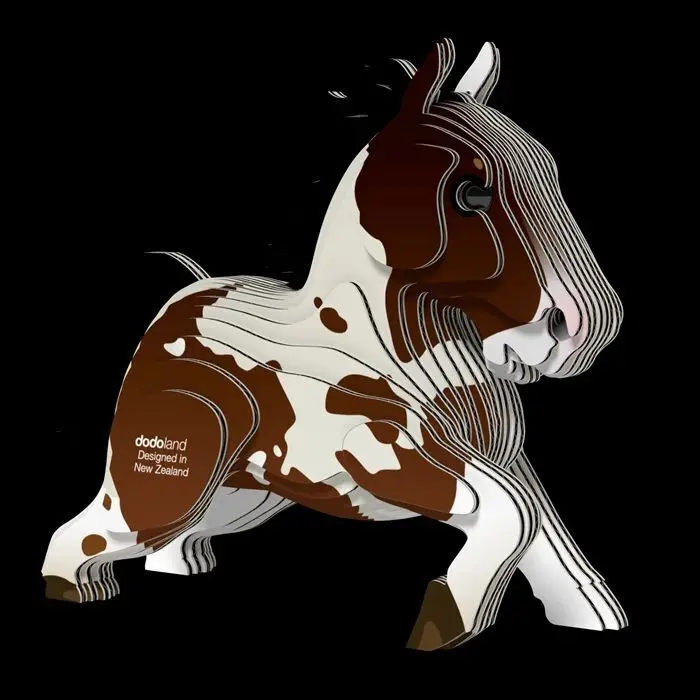 Bild: 9421036940558 | EUGY - 3D Bastelset Pferd | Kit (Bastelset) | In Karton | 650134