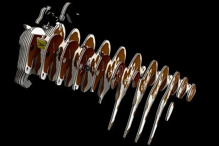 Bild: 9421036940558 | EUGY - 3D Bastelset Pferd | Kit (Bastelset) | In Karton | 650134