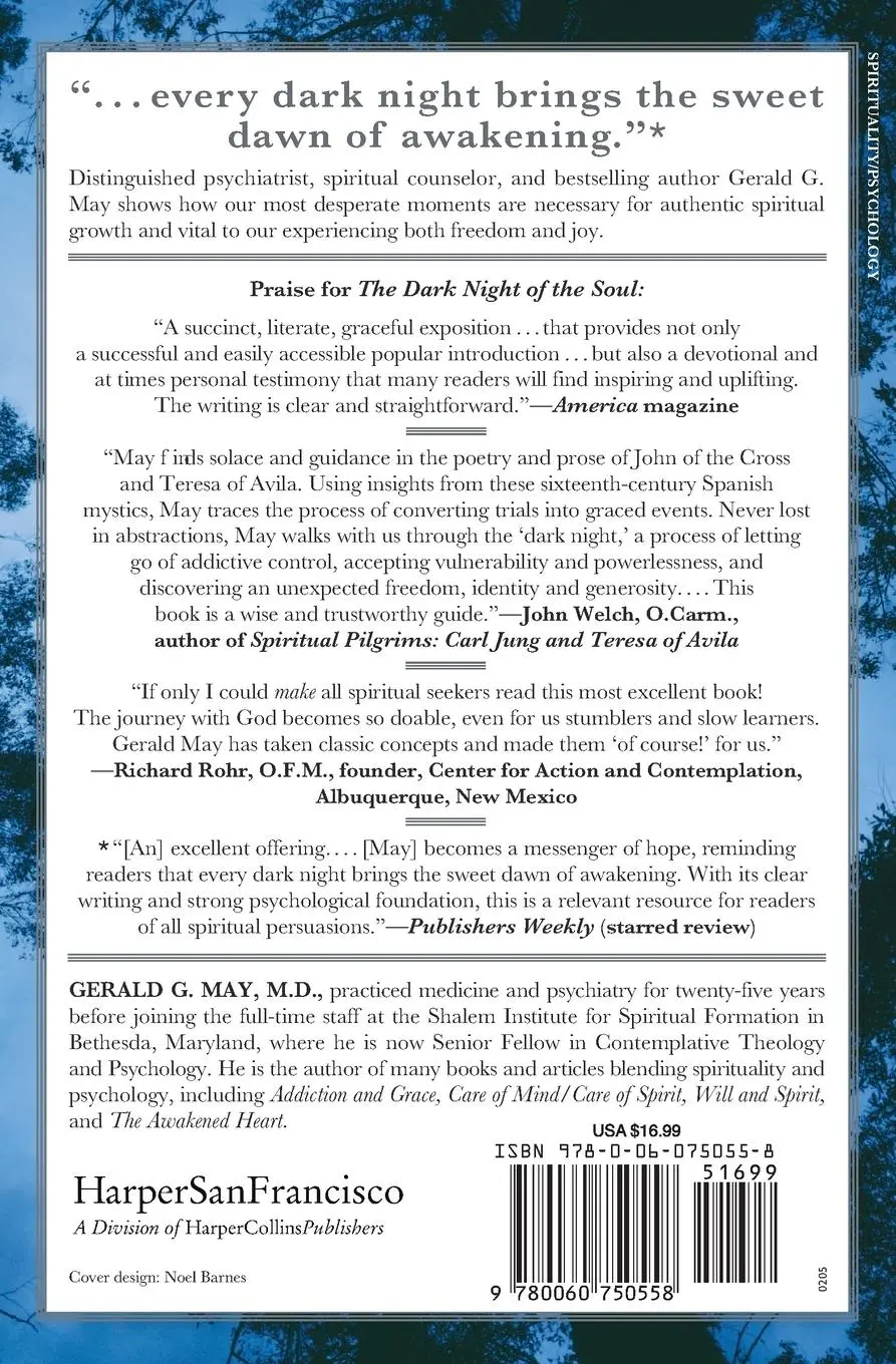 Rückseite: 9780060750558 | Dark Night of the Soul, The | Gerald G May | Taschenbuch | Englisch