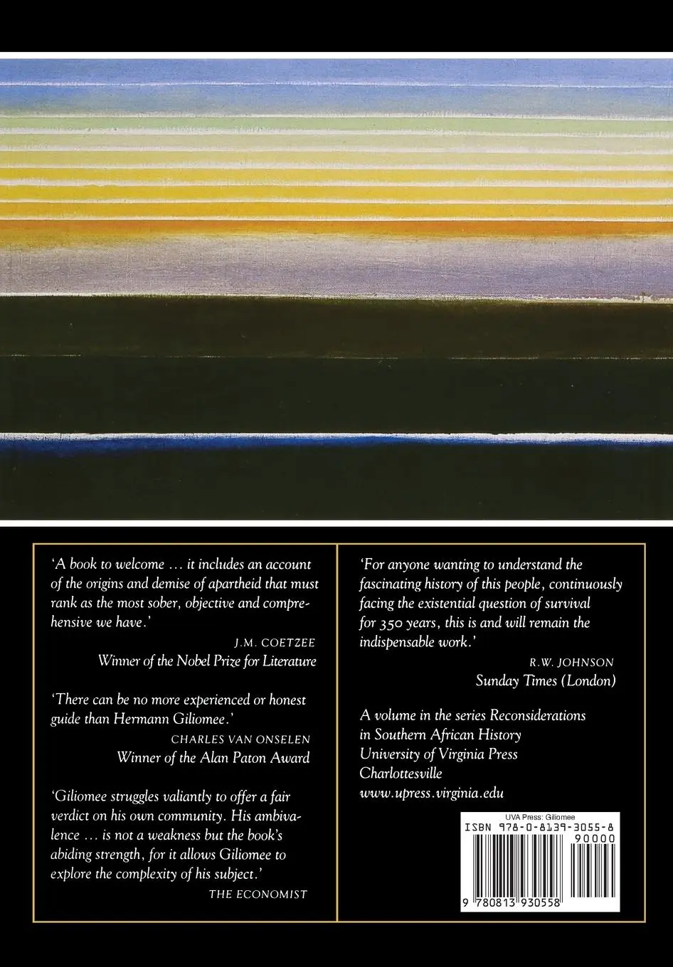 Rückseite: 9780813930558 | Afrikaners | Biography of a People (Expanded, Updated) | Giliomee